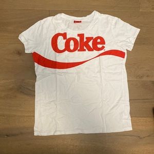 Coke t shirt. Relaxed tee in excellent condition in the size M